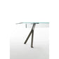 Mari Cristal Writing Desk | Glas Italia | JANGEORGe Interior Design