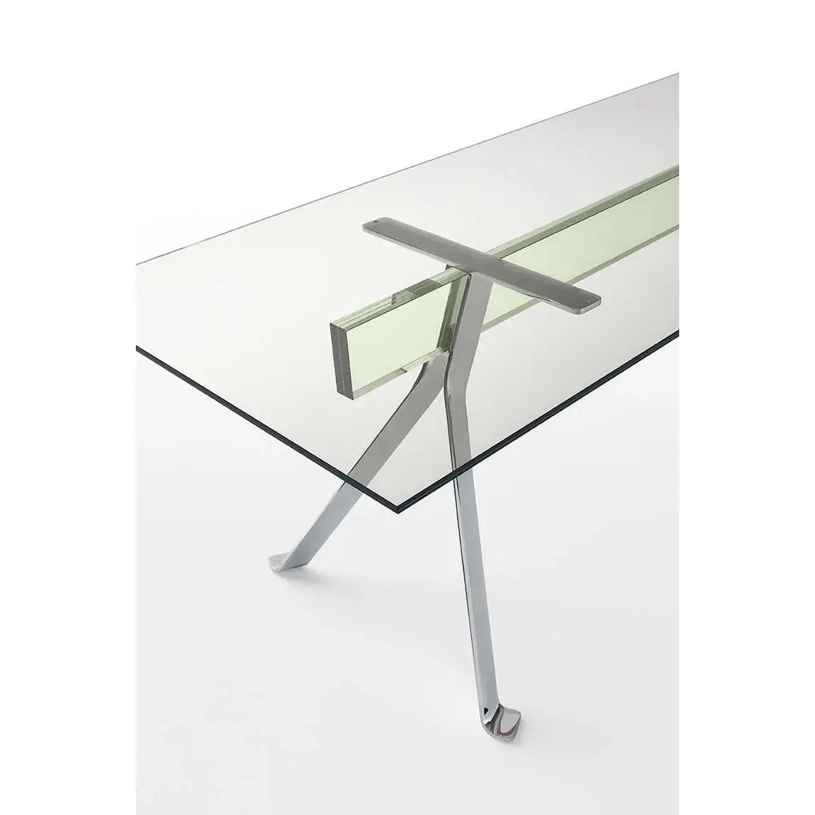 Mari Cristal Writing Desk | Glas Italia | JANGEORGe Interior Design