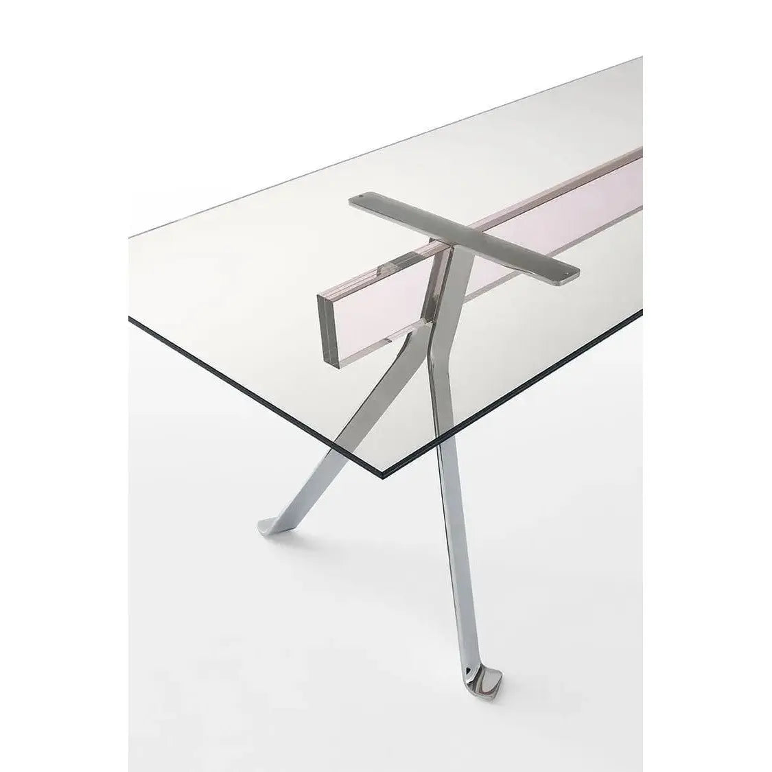 Mari Cristal Writing Desk | Glas Italia | JANGEORGe Interior Design