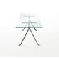 Mari Cristal Writing Desk | Glas Italia | JANGEORGe Interior Design