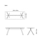 Mari Cristal Writing Desk | Glas Italia | JANGEORGe Interior Design