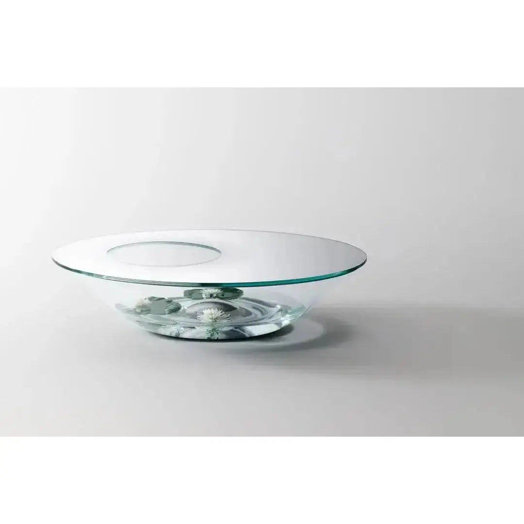 Nacre Low Glass Table FLOOR MODEL SAG HARBOR - JANGEORGe Interiors & Furniture