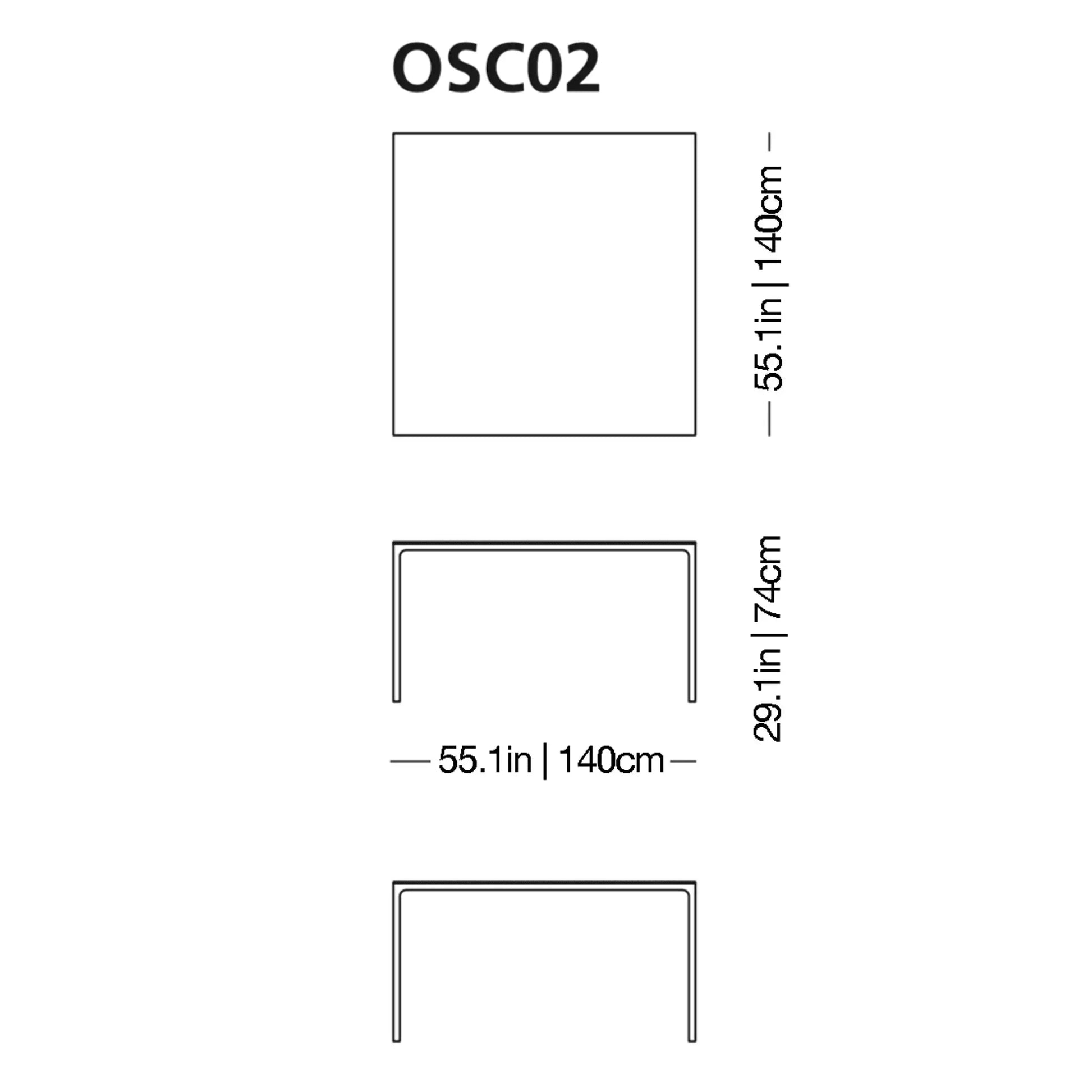 Oscar Writing Desk | Glas Italia | JANGEORGe Interior Design