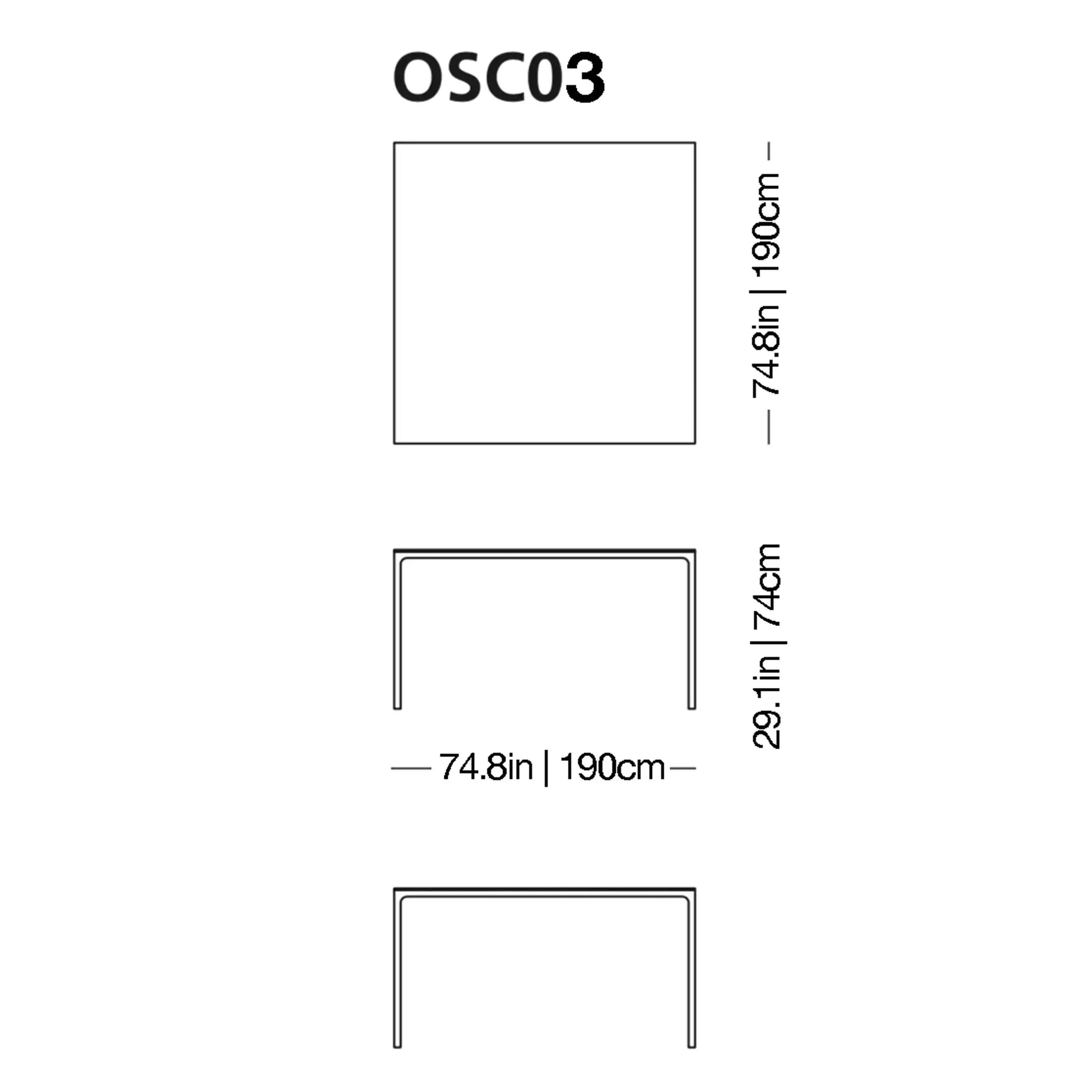 Oscar Writing Desk | Glas Italia | JANGEORGe Interior Design