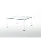Pipeline High Glass Table | Glas Italia | JANGEORGe Interior Design