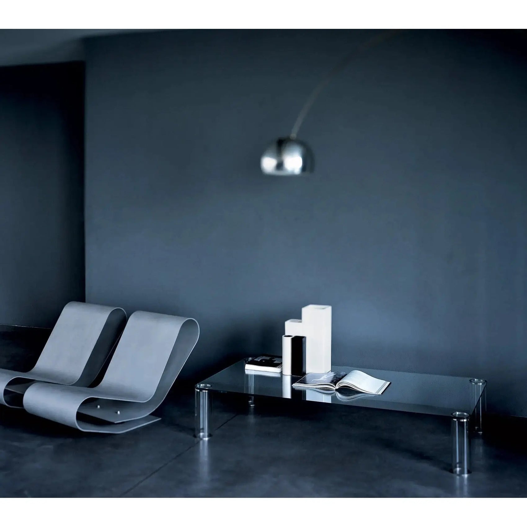 Pipeline Low Glass Table | Glas Italia | JANGEORGe Interior Design