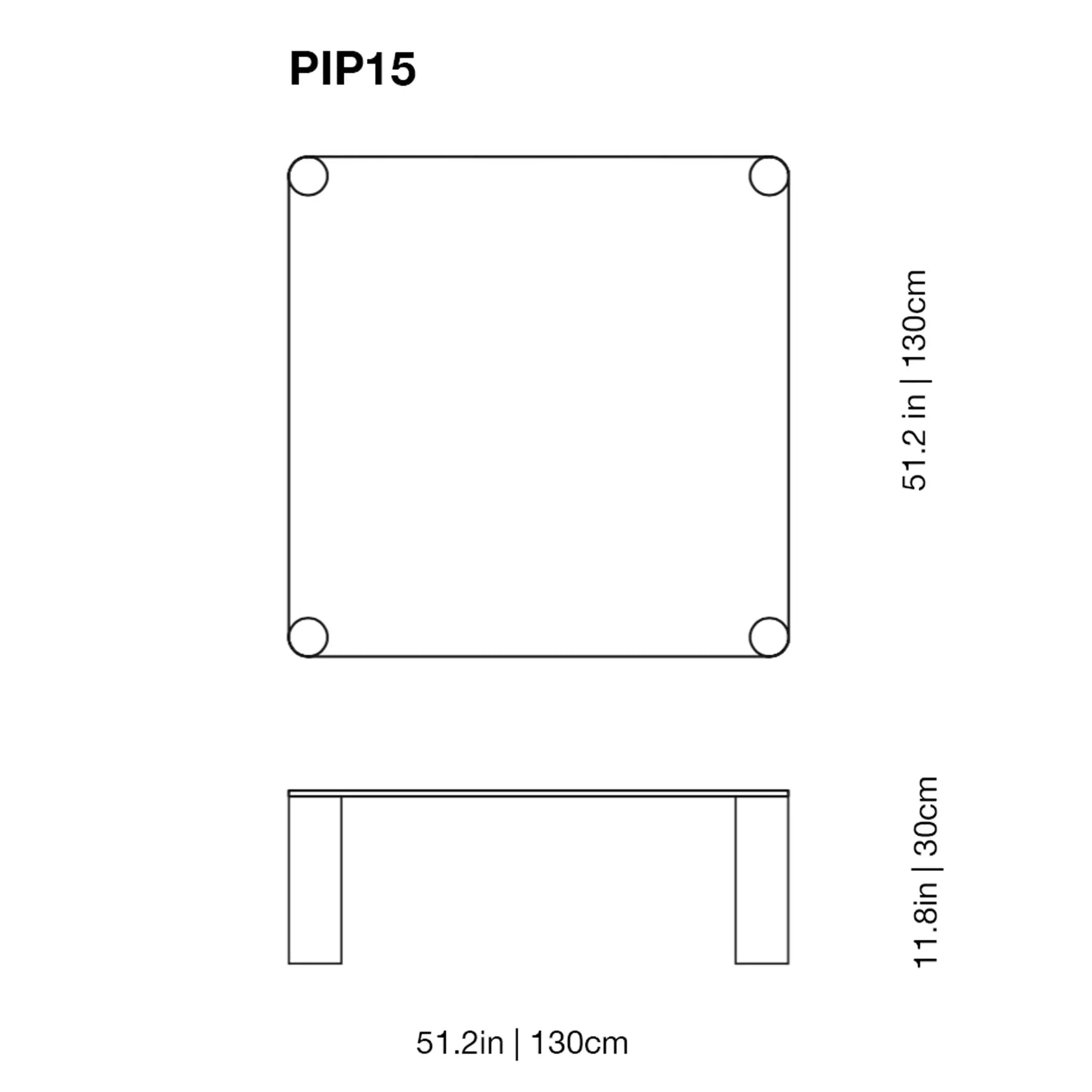 Pipeline Low Glass Table | Glas Italia | JANGEORGe Interior Design