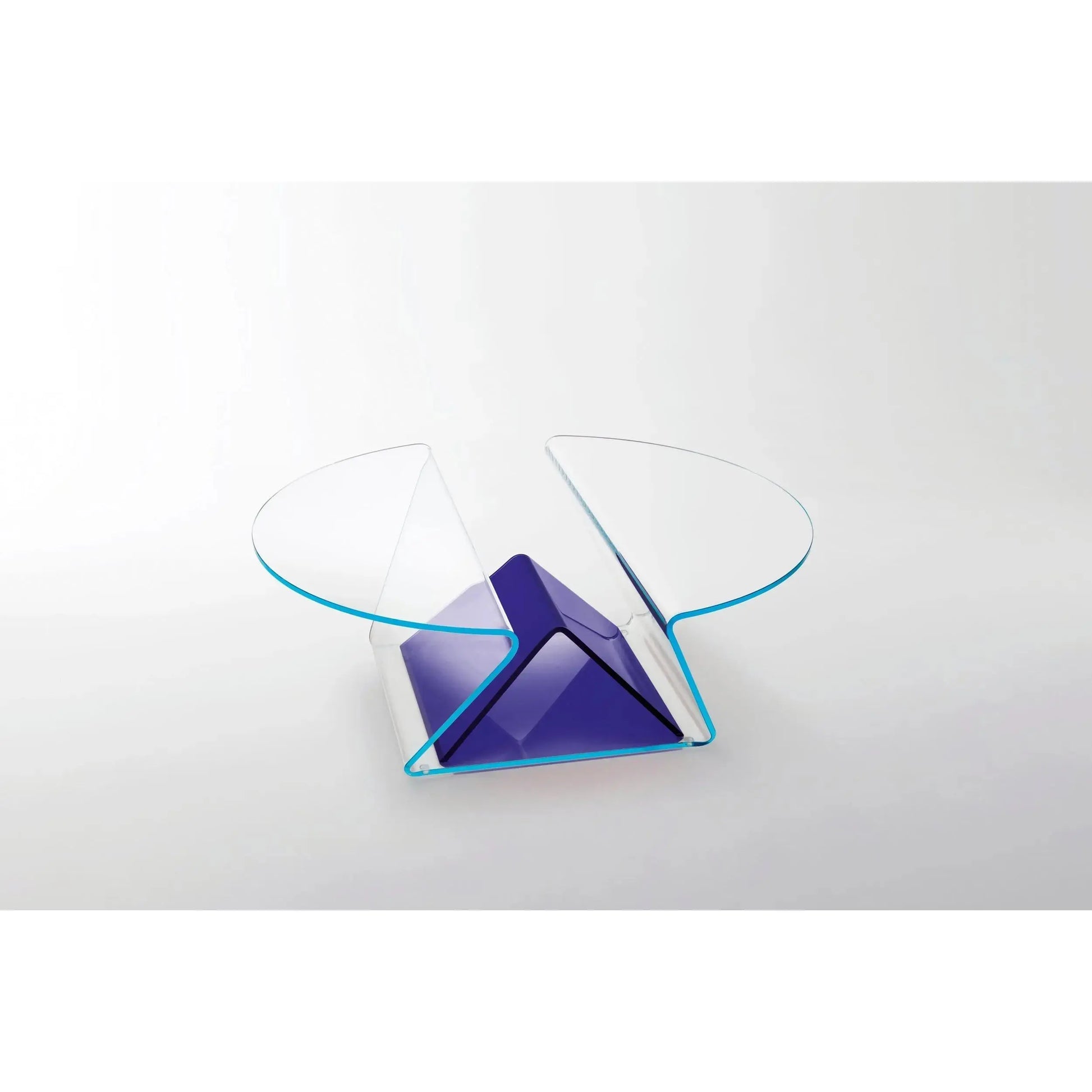 Plissé Low Glass Table | Glas Italia | JANGEORGe Interior Design