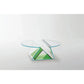 Plissé Low Glass Table | Glas Italia | JANGEORGe Interior Design