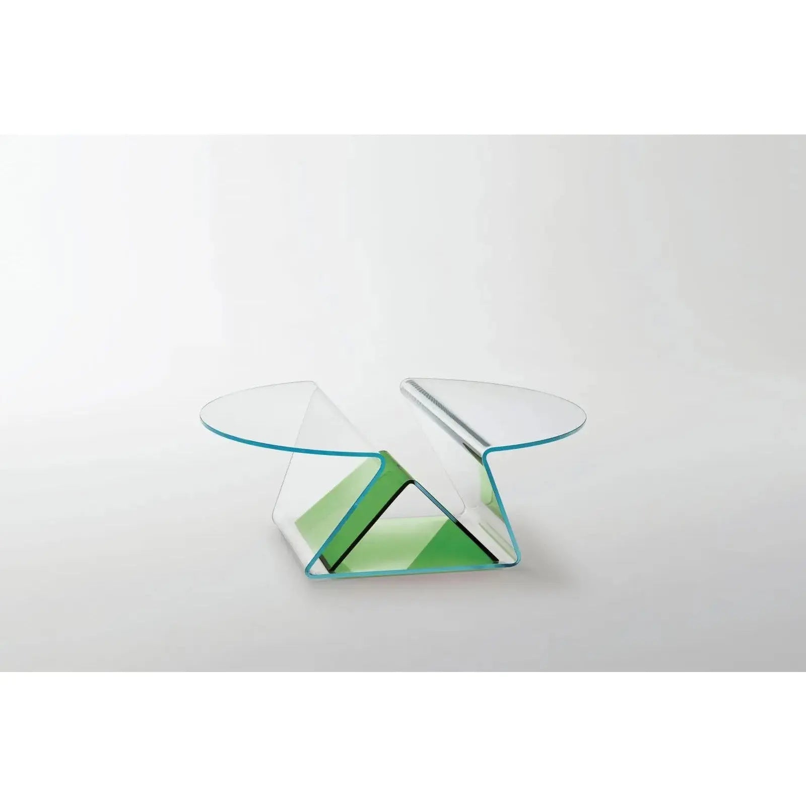 Plissé Low Glass Table | Glas Italia | JANGEORGe Interior Design