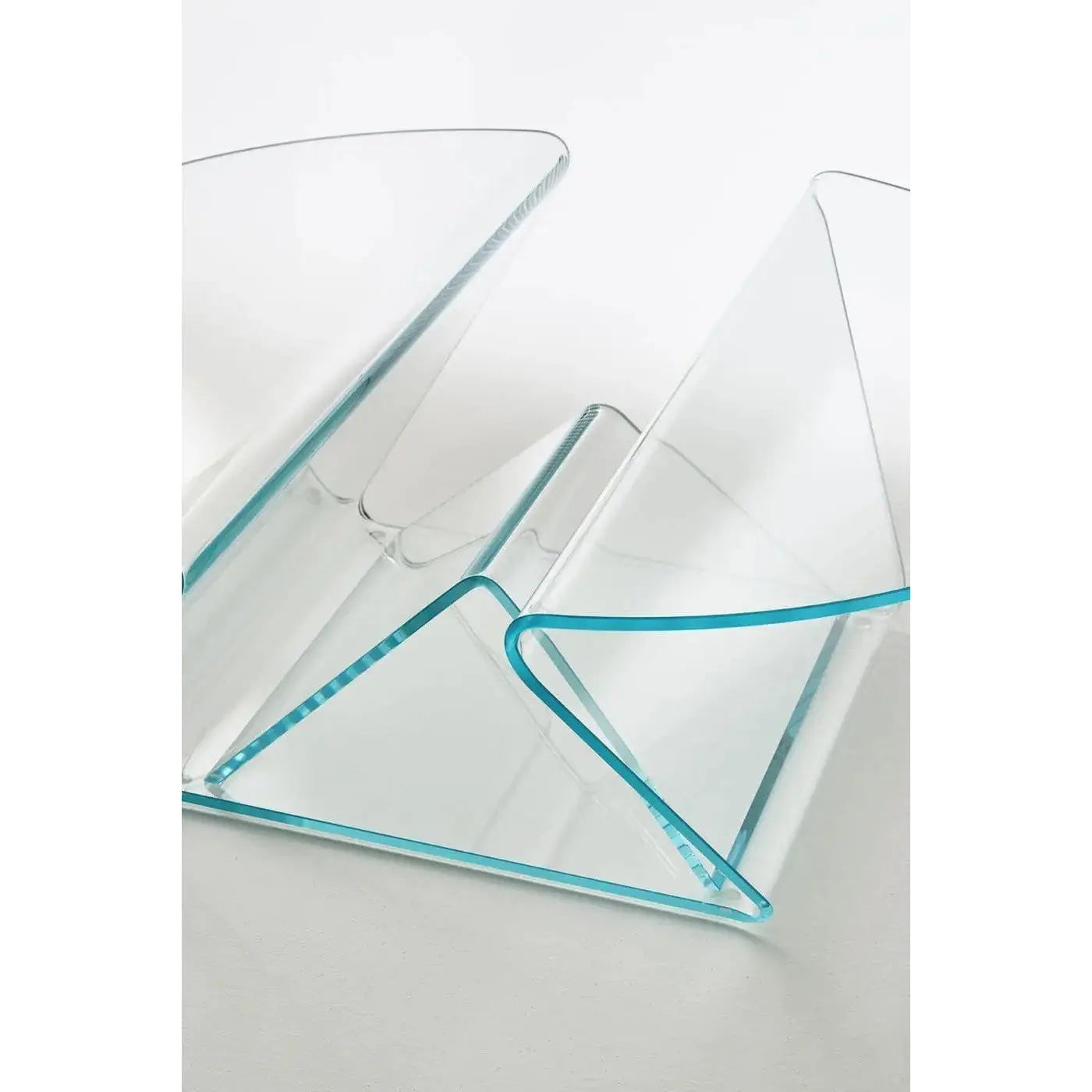 Plissé Low Glass Table | Glas Italia | JANGEORGe Interior Design