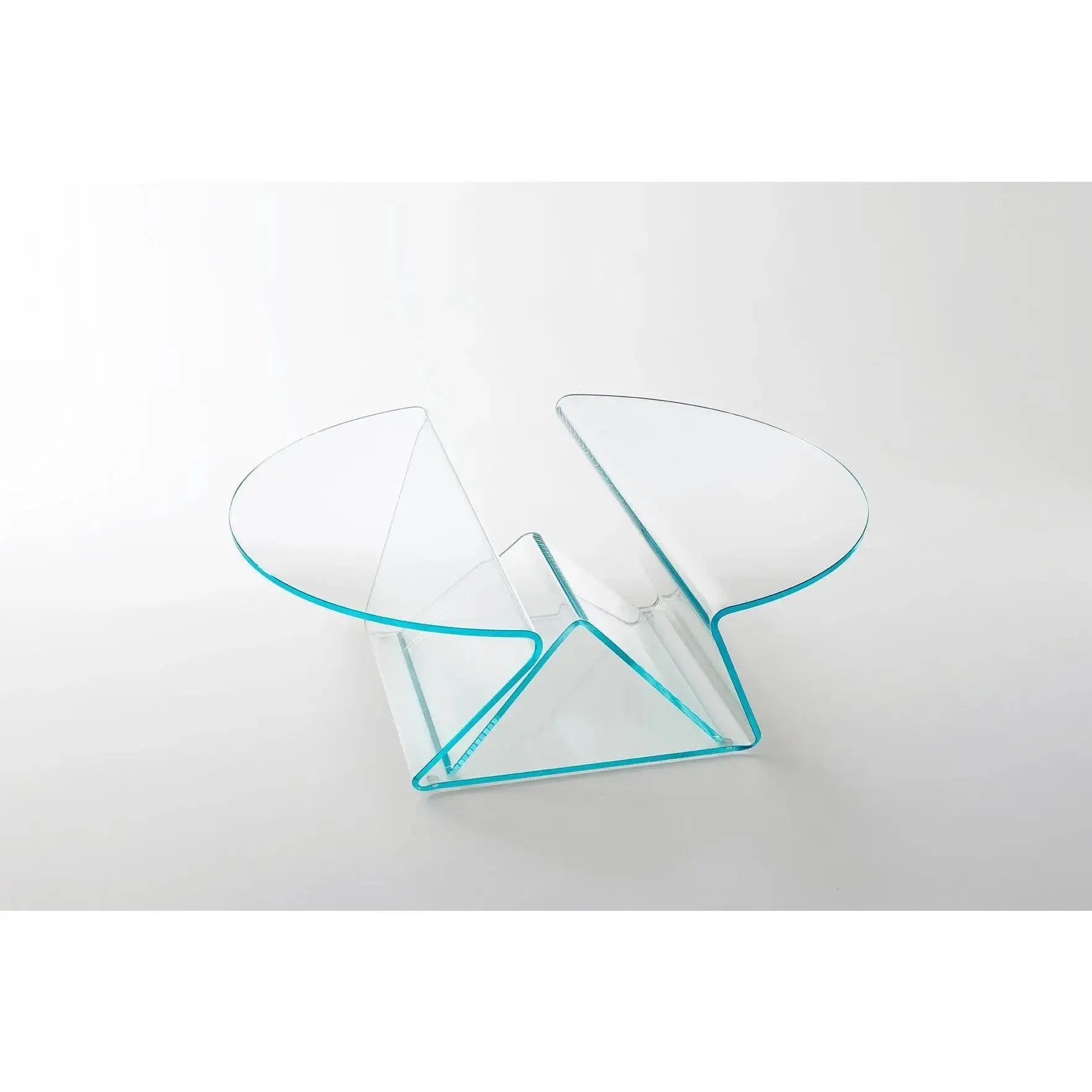 Plissé Low Glass Table | Glas Italia | JANGEORGe Interior Design