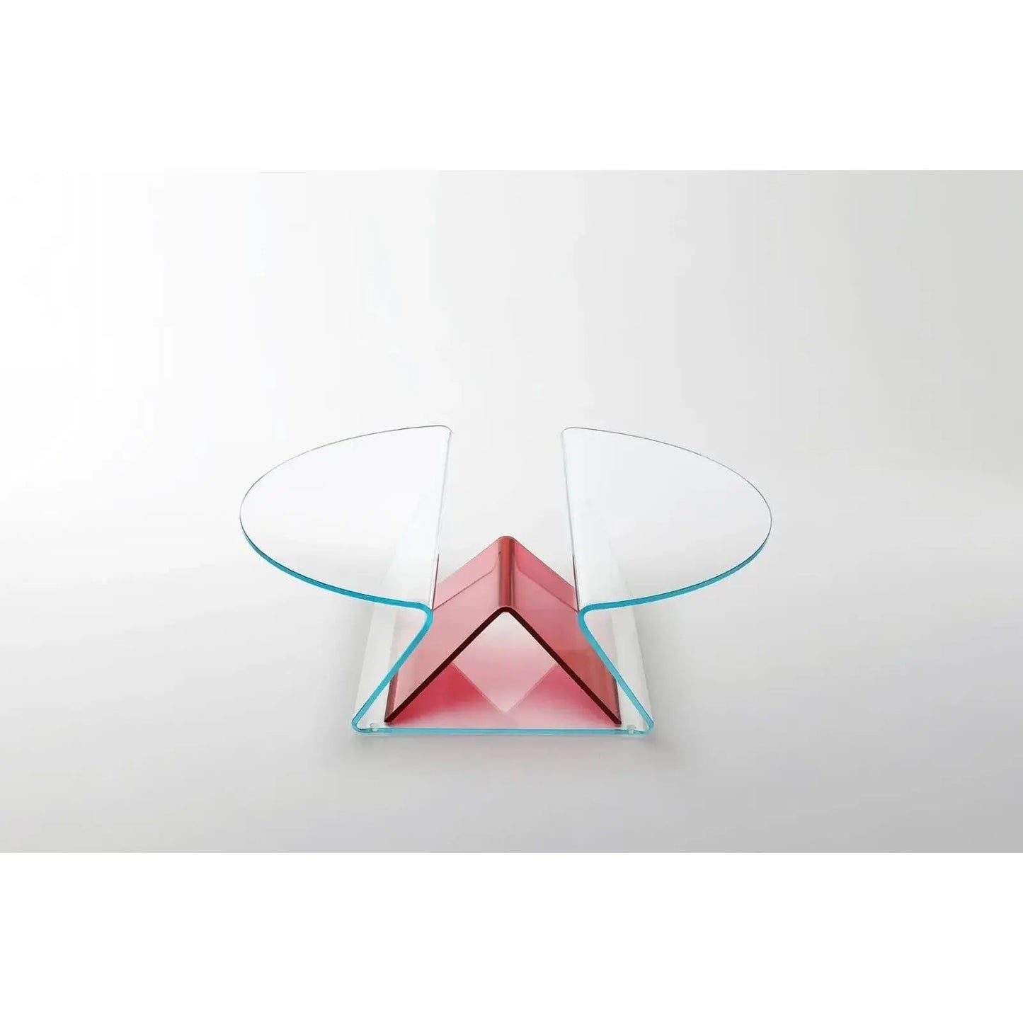 Plissé Low Glass Table | Glas Italia | JANGEORGe Interior Design