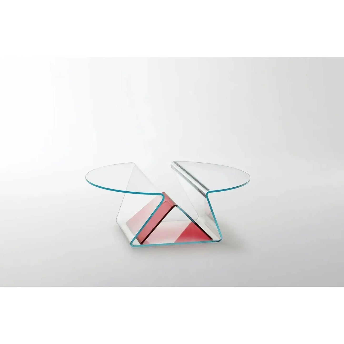 Plissé Low Glass Table | Glas Italia | JANGEORGe Interior Design