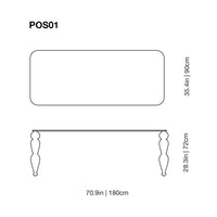 Post Modern Glass Table | Glas Italia | JANGEORGe Interior Design