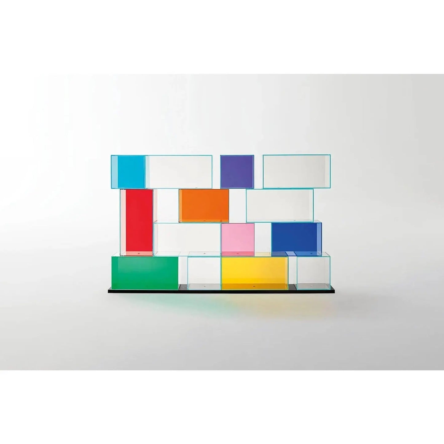 Quantum Glass Bookcase | Glas Italia | JANGEORGe Interior Design