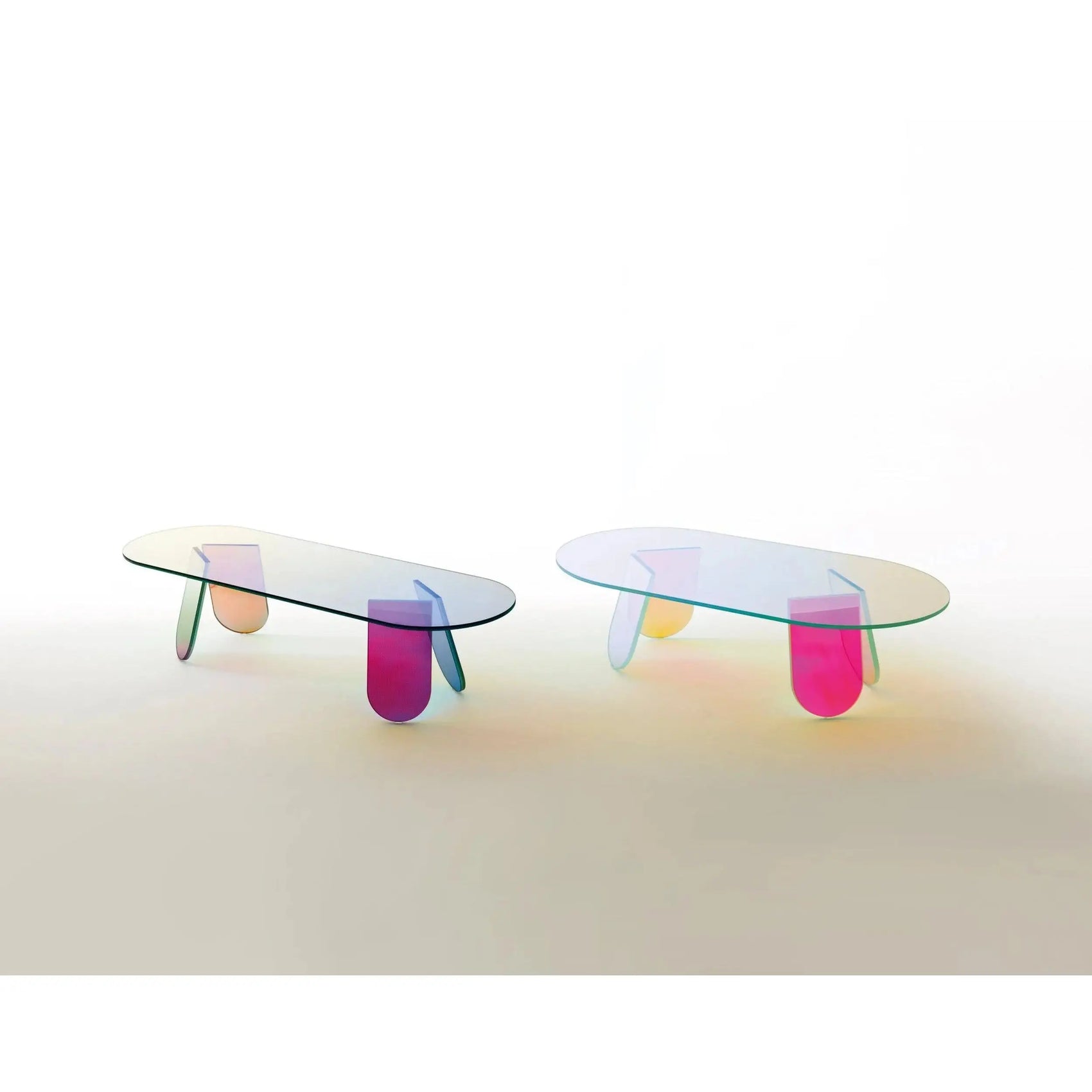 Shimmer Glass Table | Glas Italia | JANGEORGe Interior Design