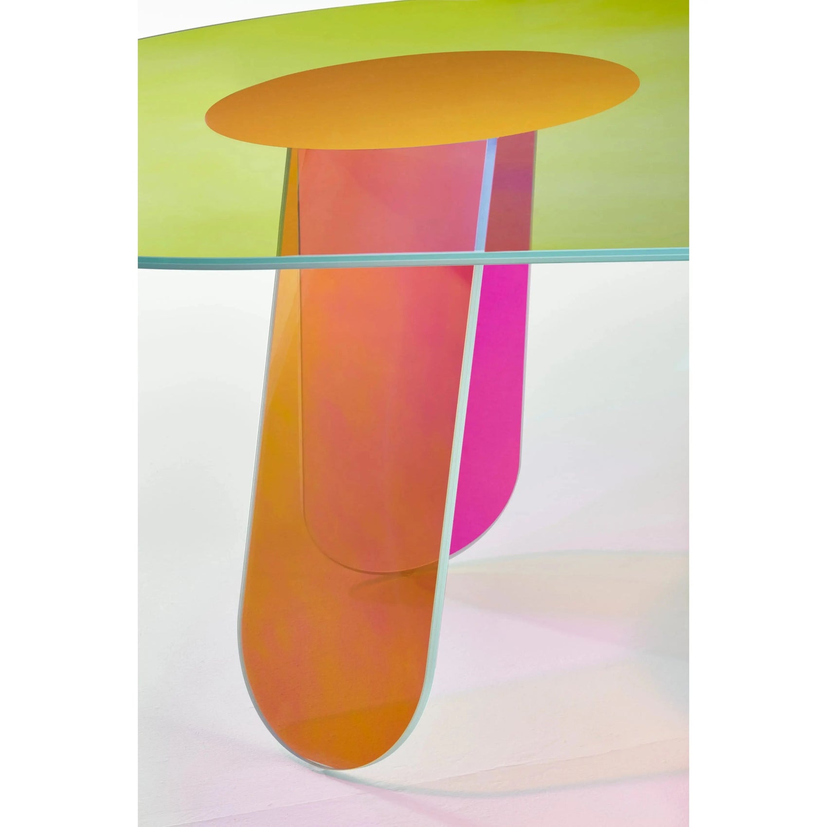 Shimmer Glass Table | Glas Italia | JANGEORGe Interior Design