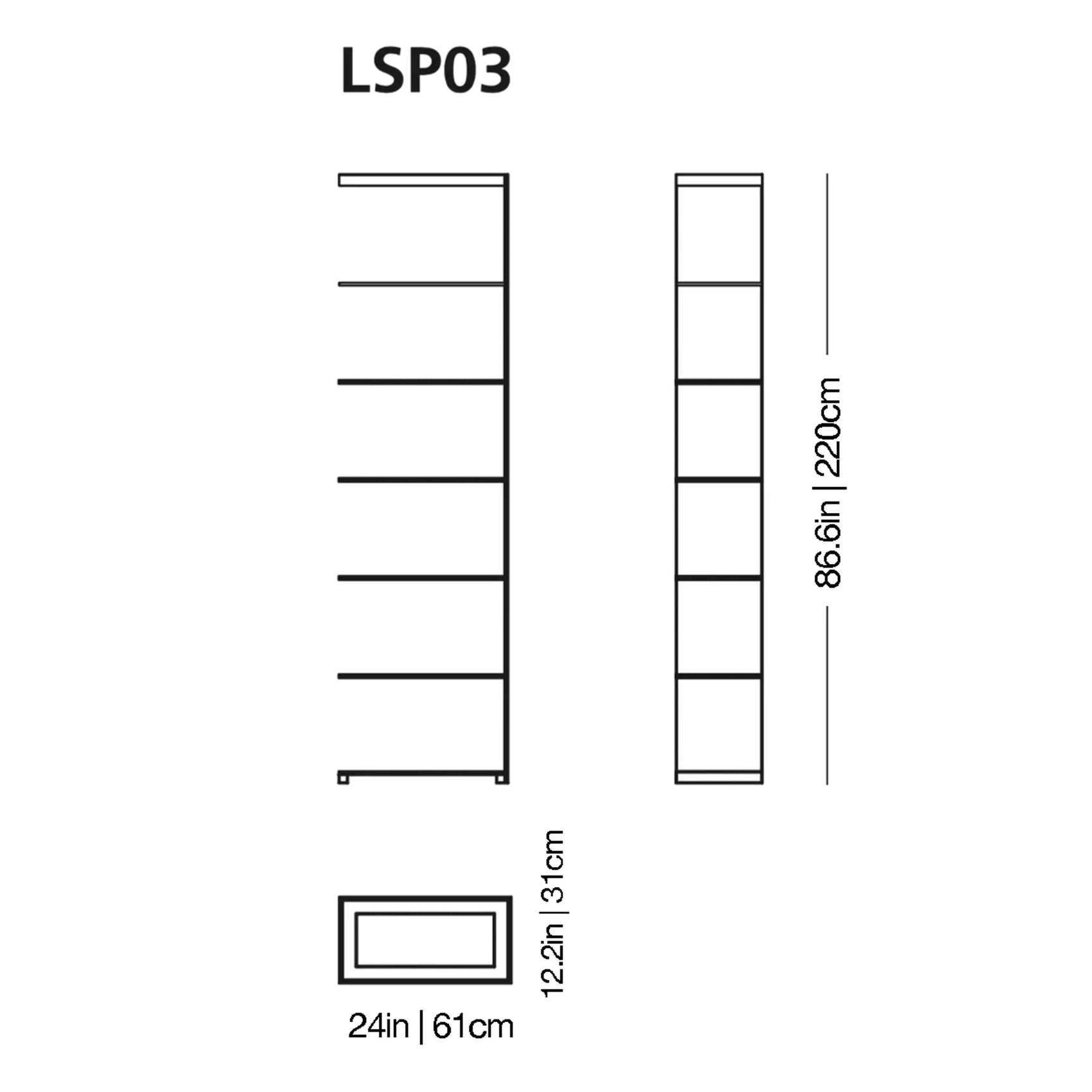 Space Glass Bookcase | Glas Italia | JANGEORGe Interior Design
