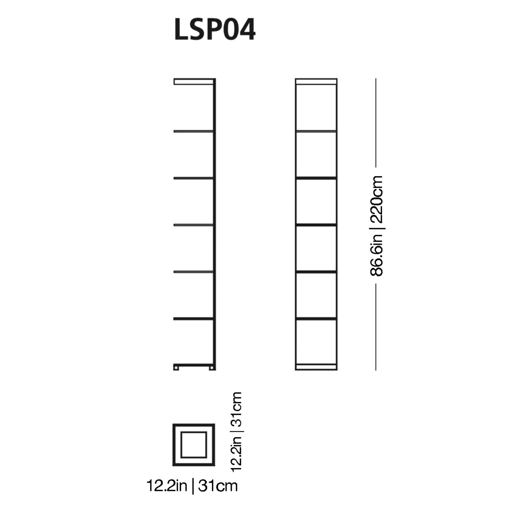 Space Glass Bookcase | Glas Italia | JANGEORGe Interior Design