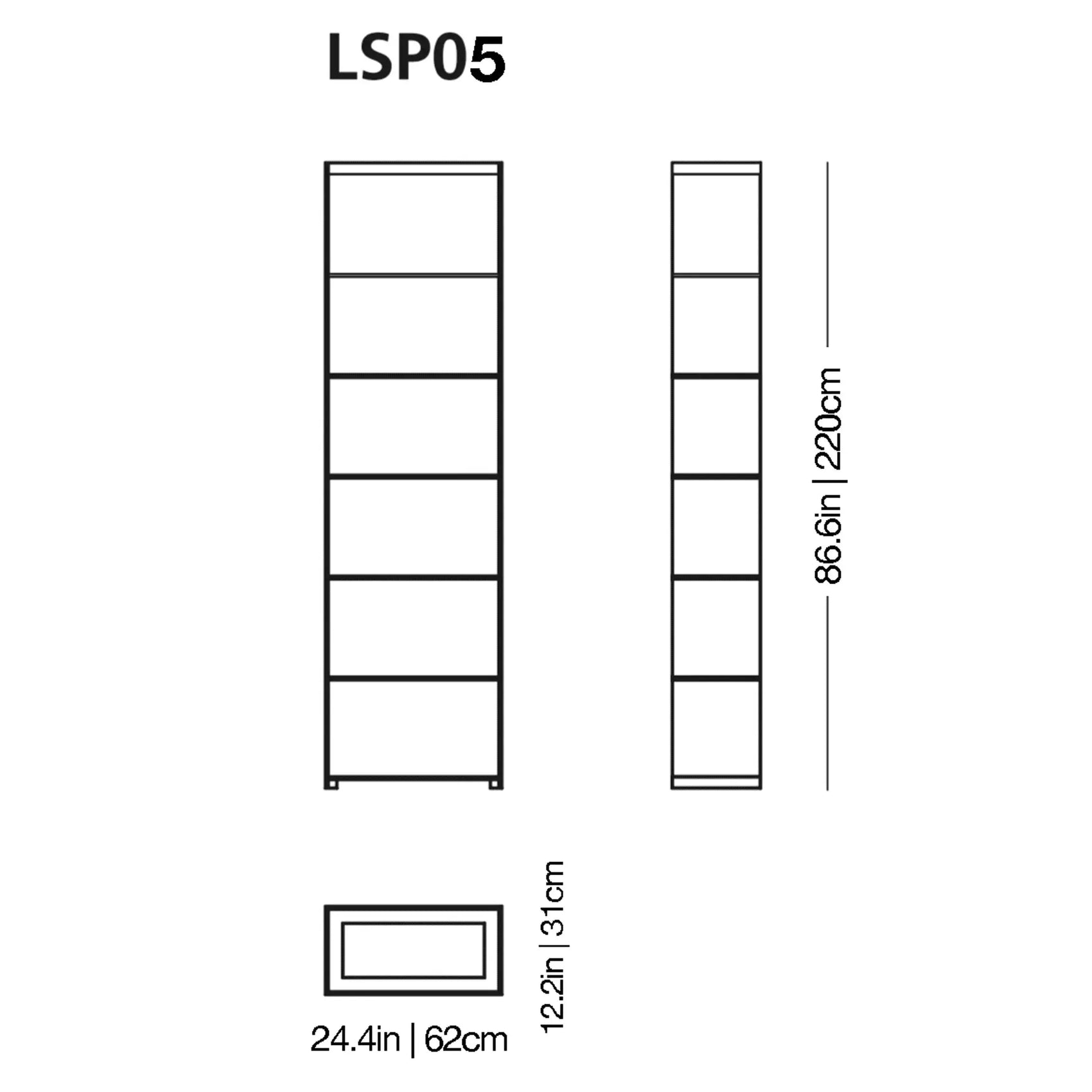 Space Glass Bookcase | Glas Italia | JANGEORGe Interior Design