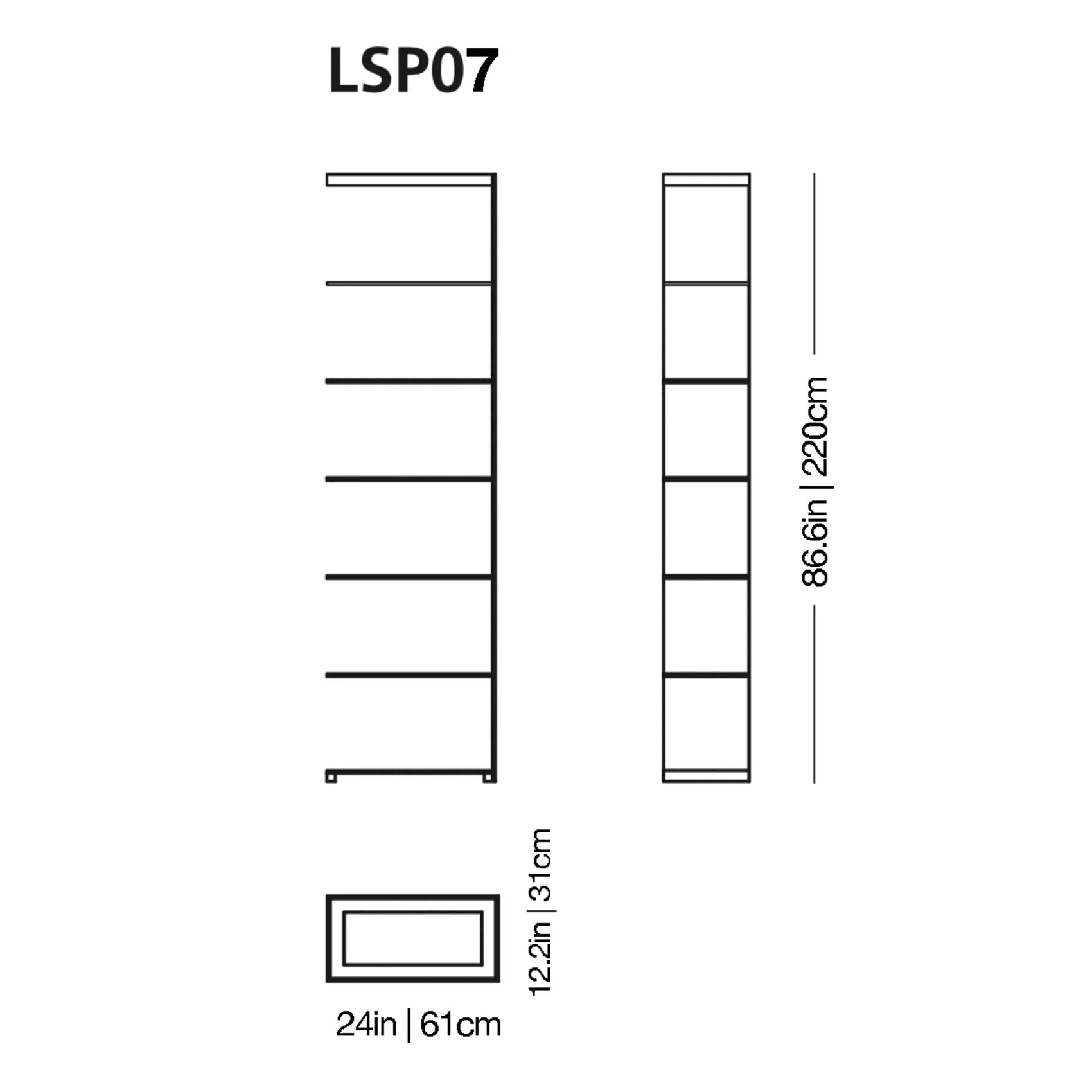 Space Glass Bookcase | Glas Italia | JANGEORGe Interior Design