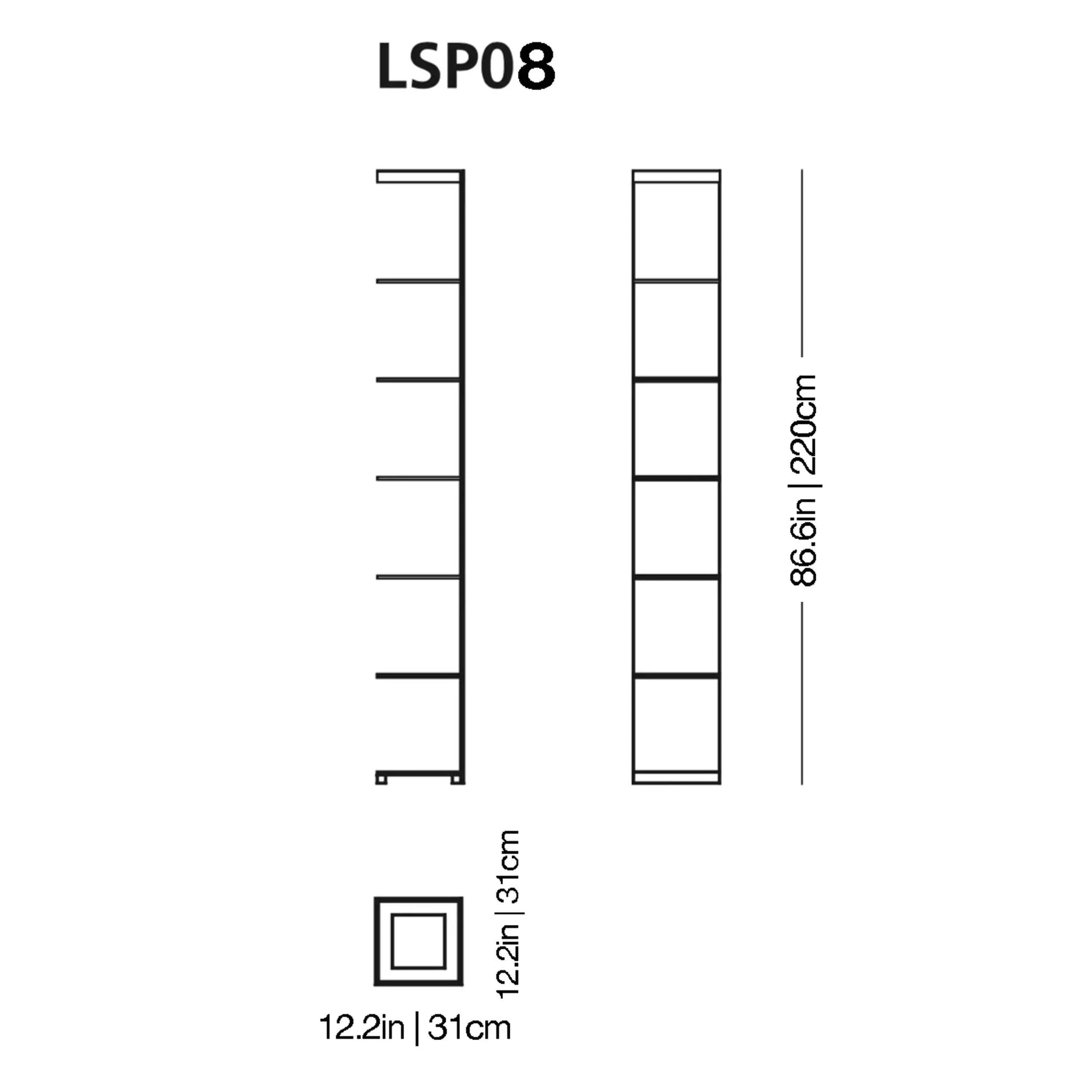 Space Glass Bookcase | Glas Italia | JANGEORGe Interior Design