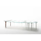 Specchio di Venere Glass Table | Glas Italia | JANGEORGe Interior Design