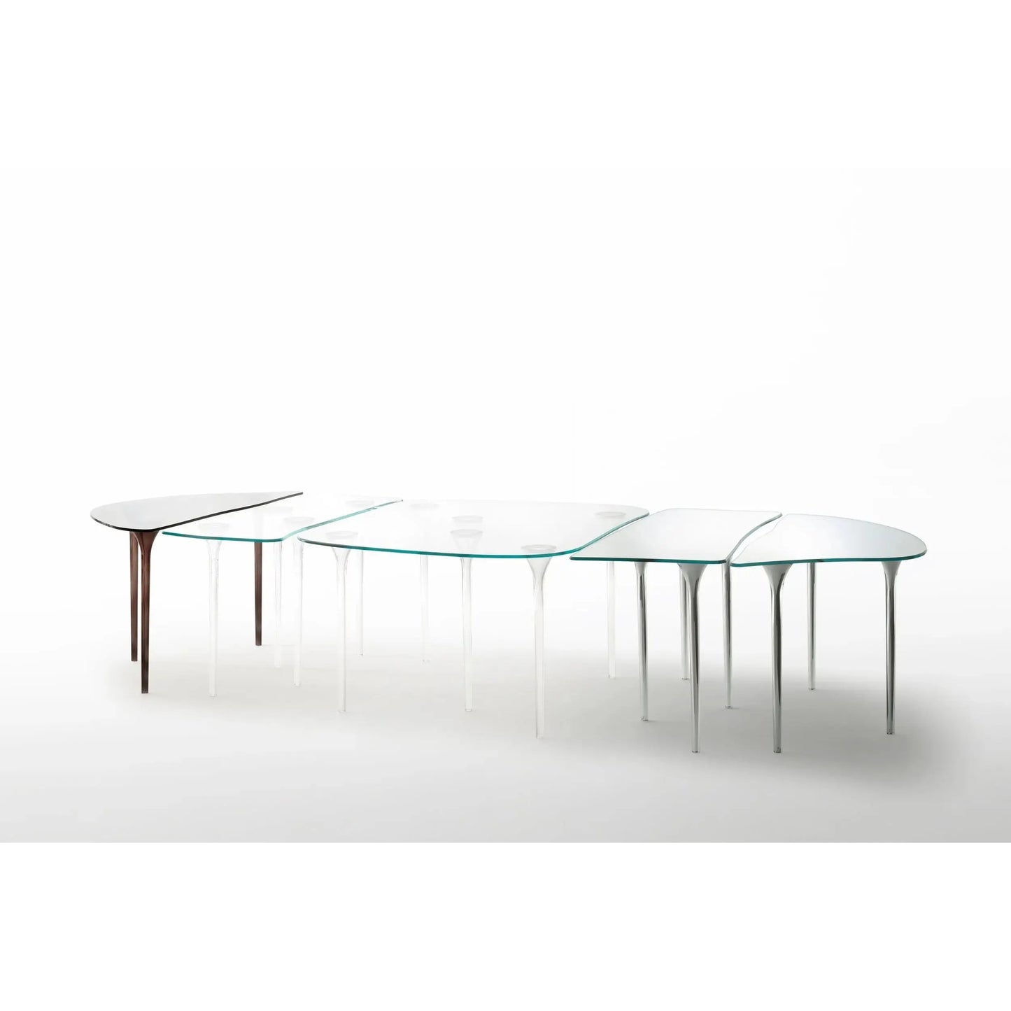 Specchio di Venere Glass Table | Glas Italia | JANGEORGe Interior Design
