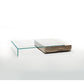 Terraliquida Low Glass Table | Glas Italia | JANGEORGe Interior Design