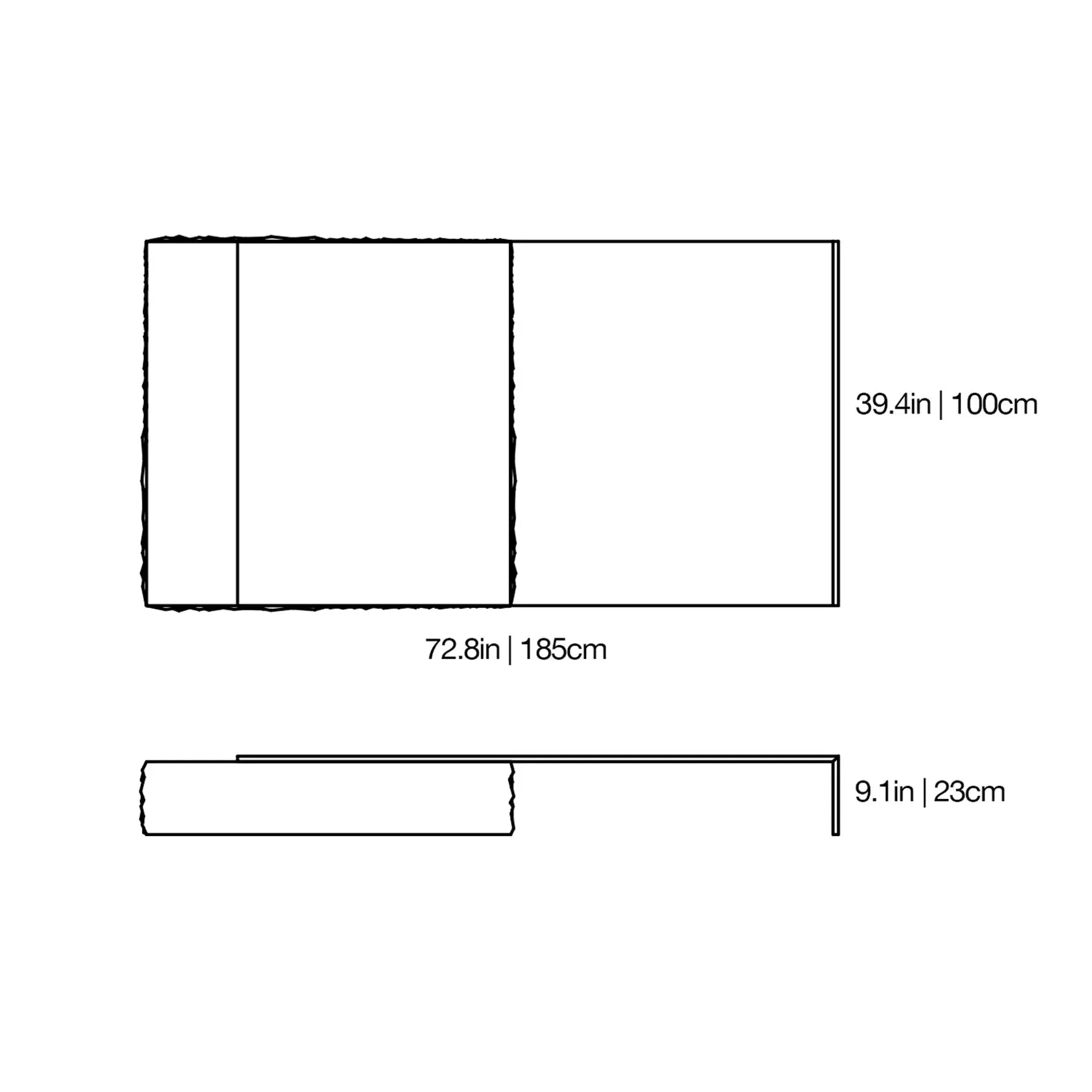 Terraliquida Low Glass Table | Glas Italia | JANGEORGe Interior Design