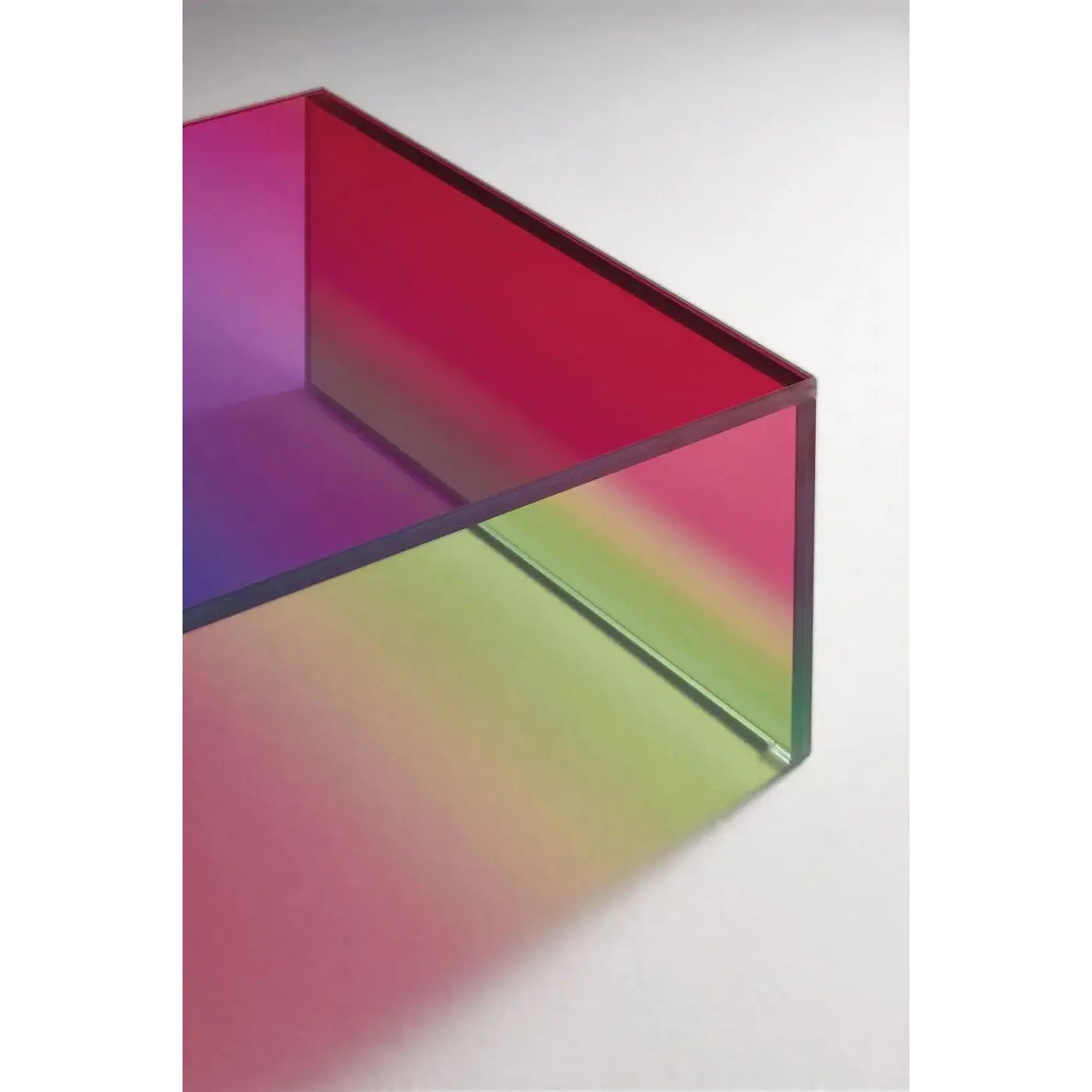 The Dark Side of the Moon Low Glass Table | Glas Italia | JANGEORGe Interior Design