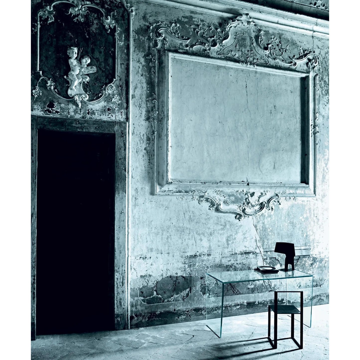 Trim Console Table | Glas Italia | JANGEORGe Interior Design