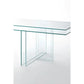 Verglas Console Table | Glas Italia | JANGEORGe Interior Design