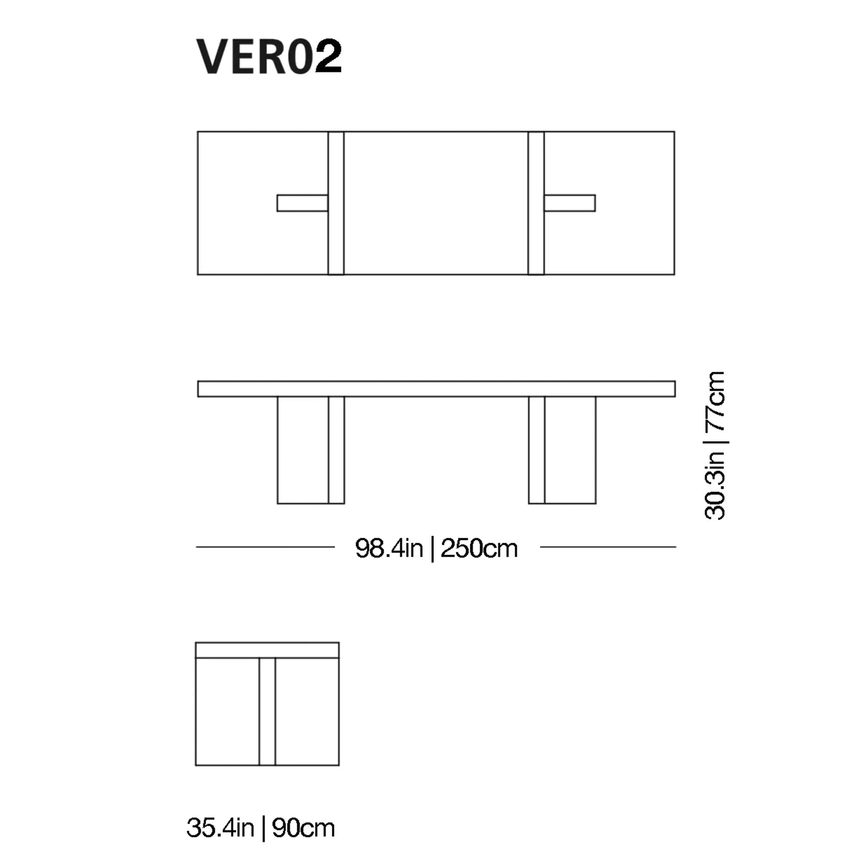 Verglas Console Table | Glas Italia | JANGEORGe Interior Design
