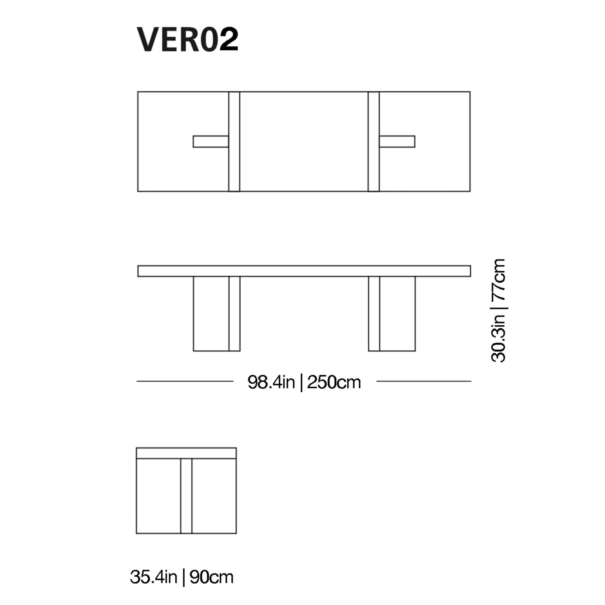 Verglas Console Table | Glas Italia | JANGEORGe Interior Design