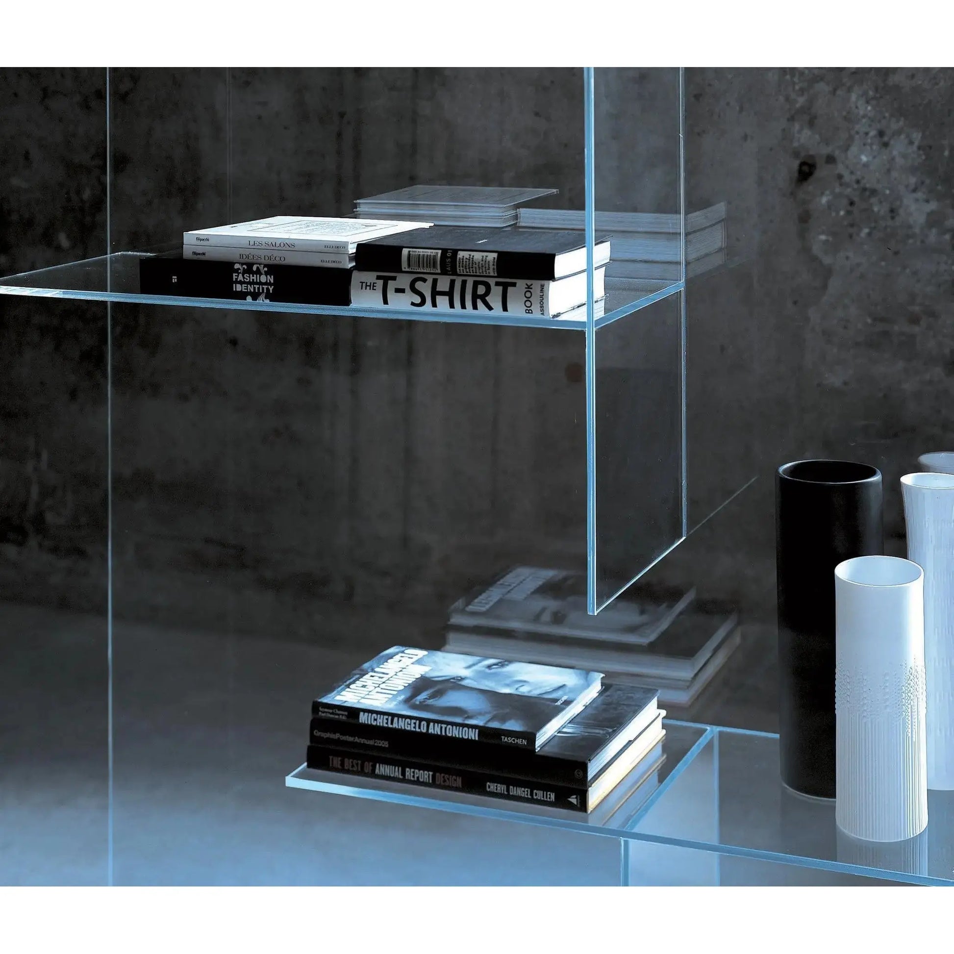Transfix Glass Storage Unit | Glas Italia | JANGEORGe Interior Design