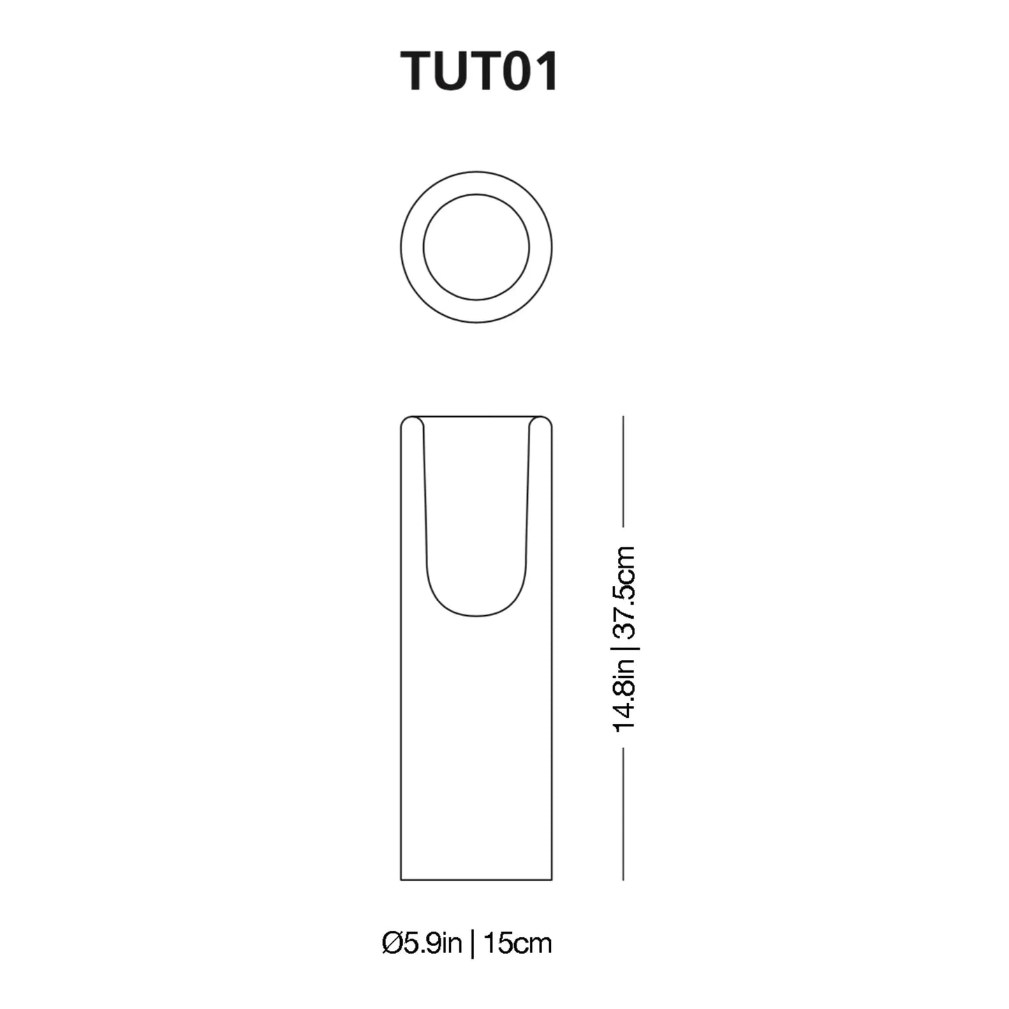 Tutube Vase | Glas Italia | JANGEORGe Interior Design