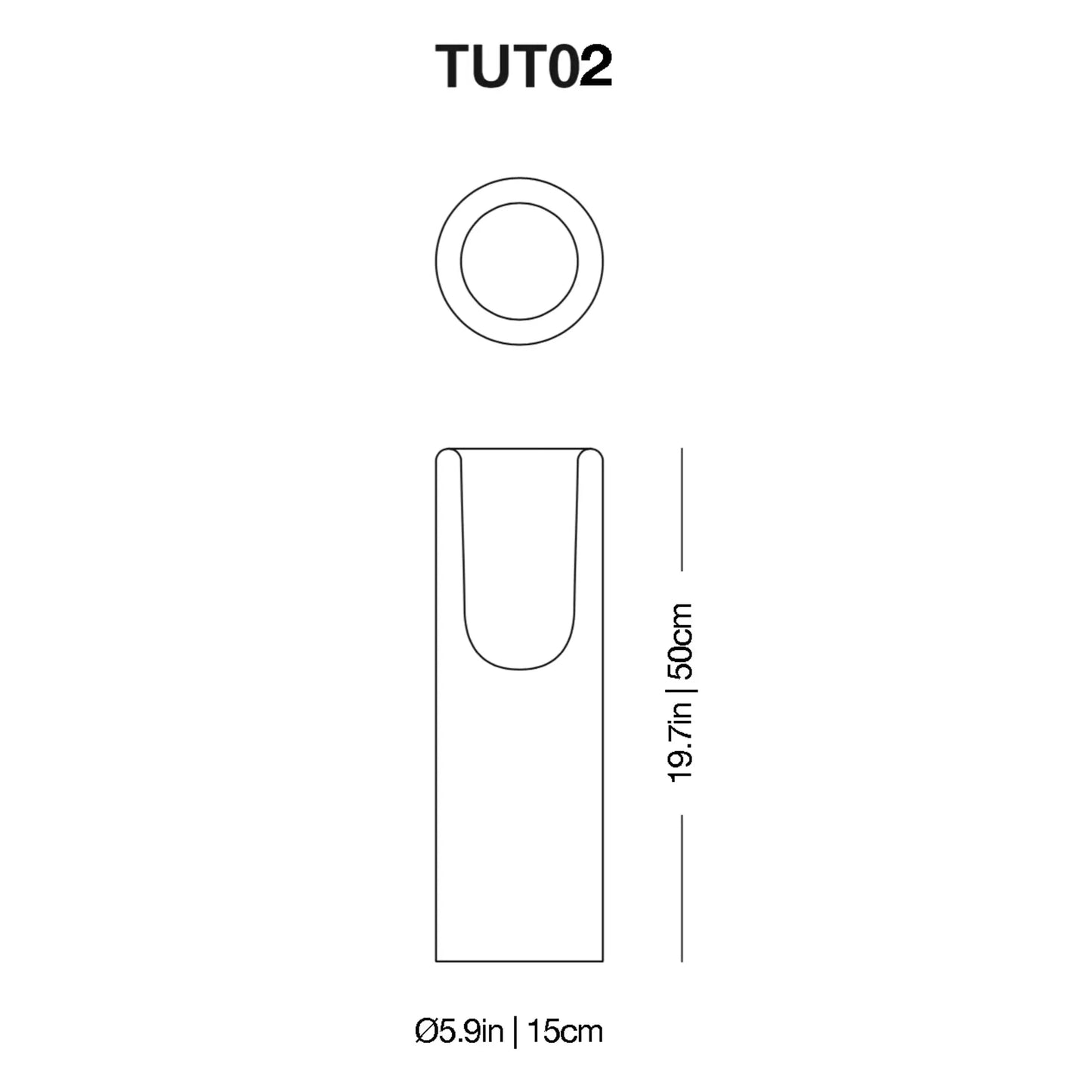 Tutube Vase | Glas Italia | JANGEORGe Interior Design