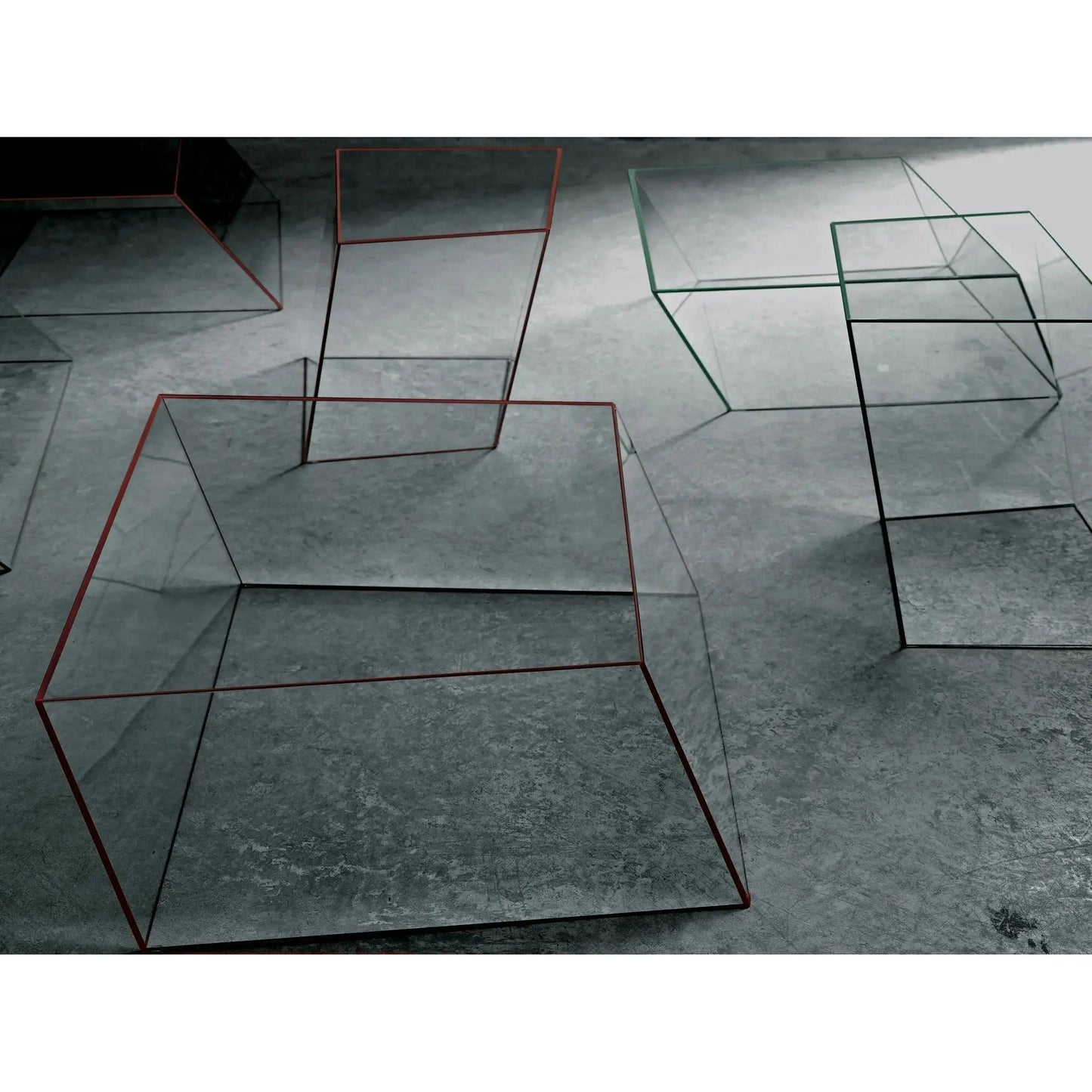 Wireframe Low Table | Glas Italia | JANGEORGe Interior Design