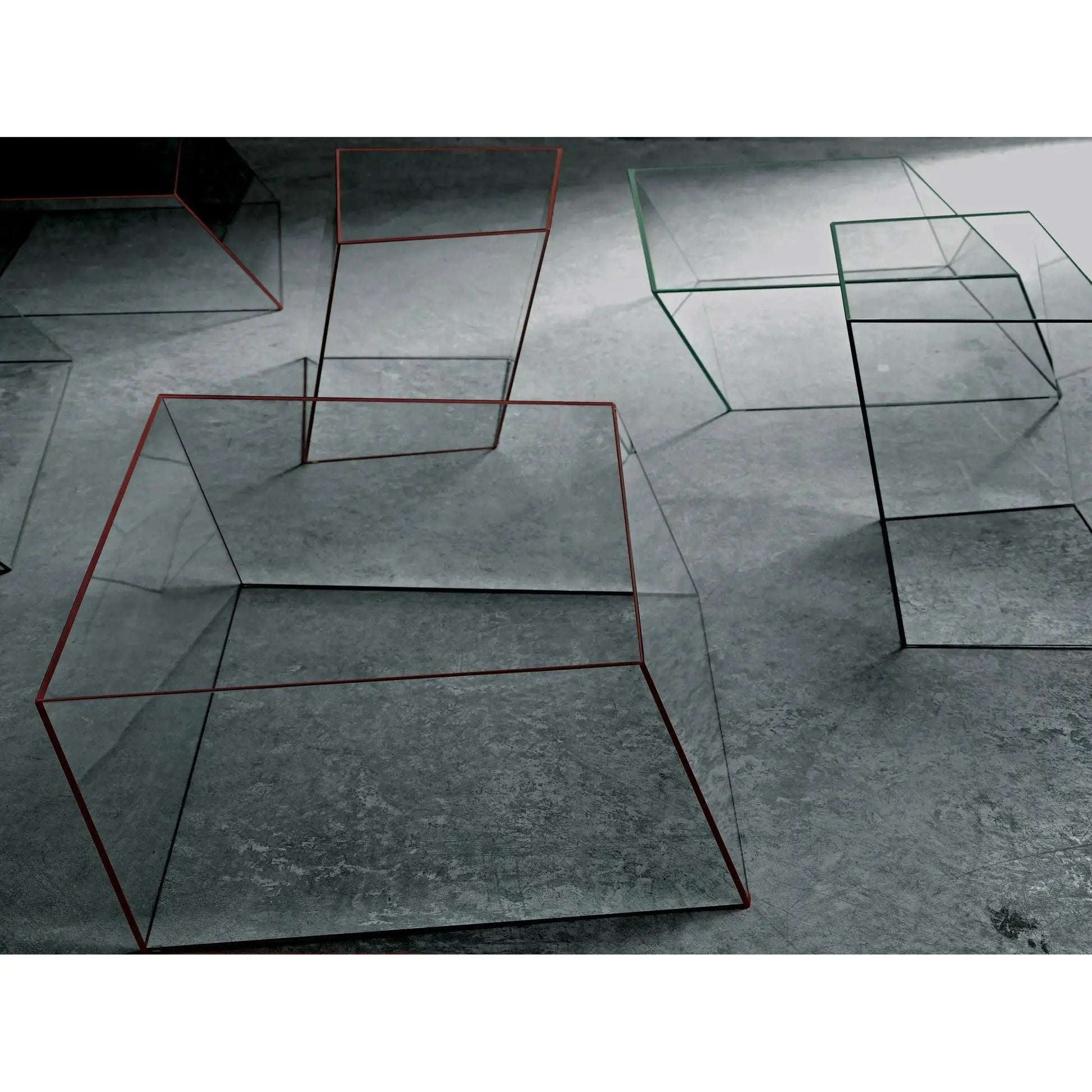 Wireframe Low Table | Glas Italia | JANGEORGe Interior Design