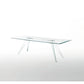 Alister Glass Dining Table | Glas Italia | JANGEORGe Interior Design