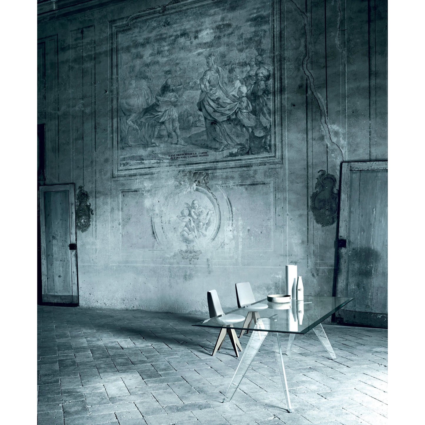 Alister Glass Dining Table | Glas Italia | JANGEORGe Interior Design