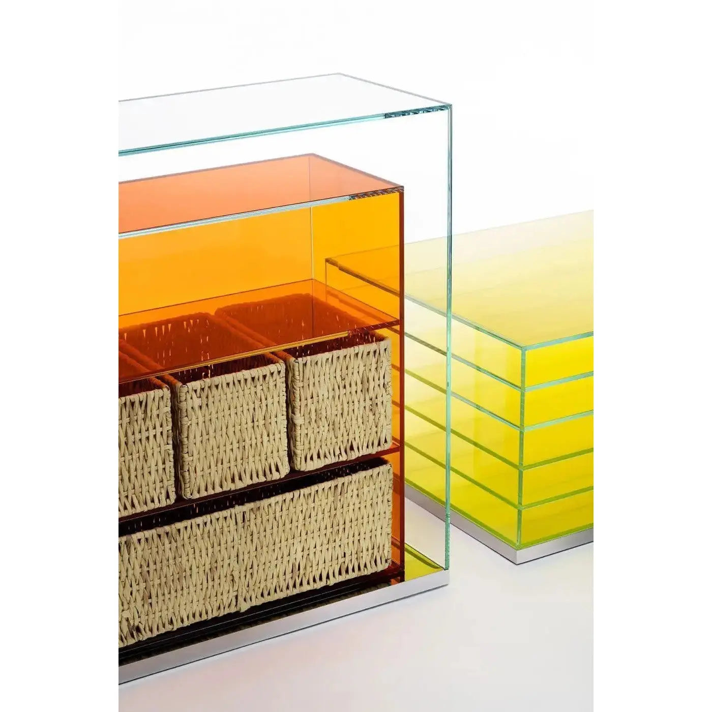 Boxinbox Low Glass Table | Glas Italia | JANGEORGe Interior Design