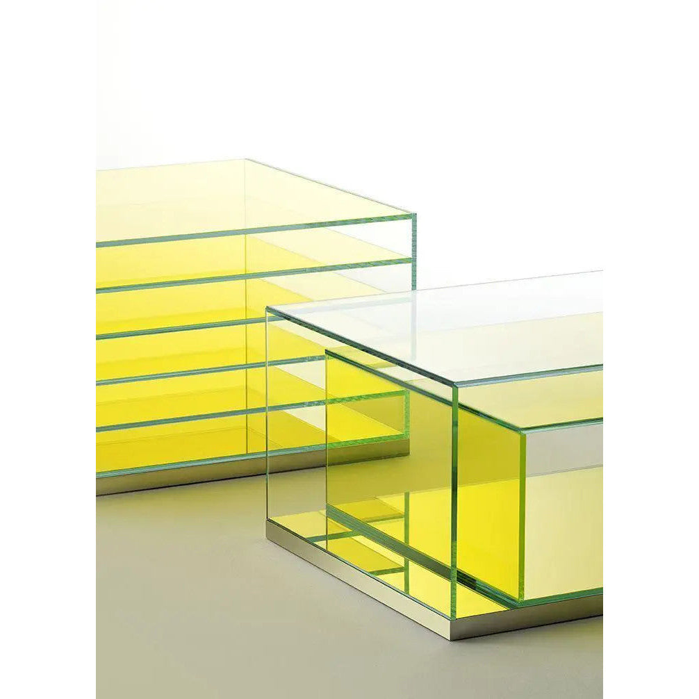 Boxinbox Low Glass Table | Glas Italia | JANGEORGe Interior Design