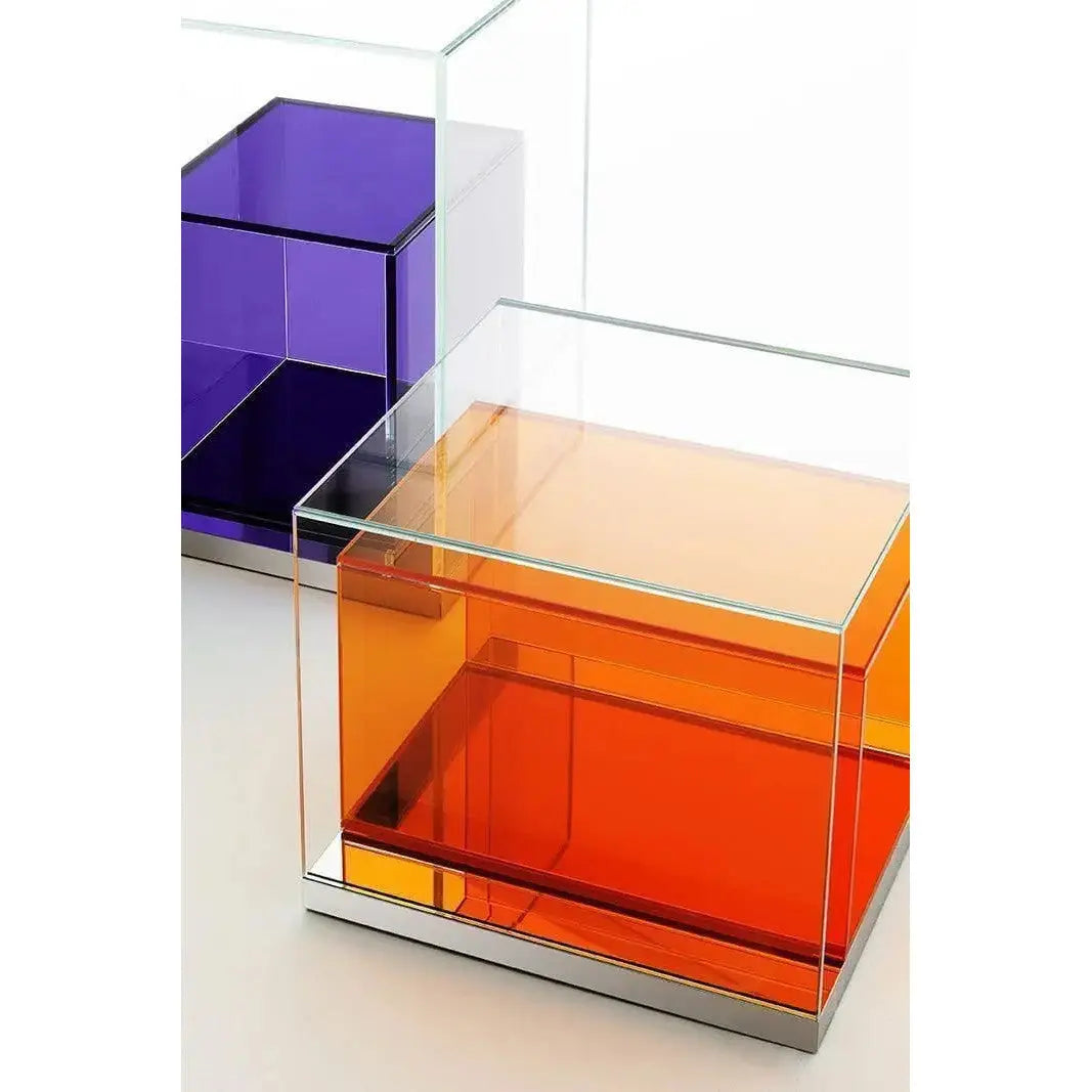 Boxinbox Low Glass Table | Glas Italia | JANGEORGe Interior Design