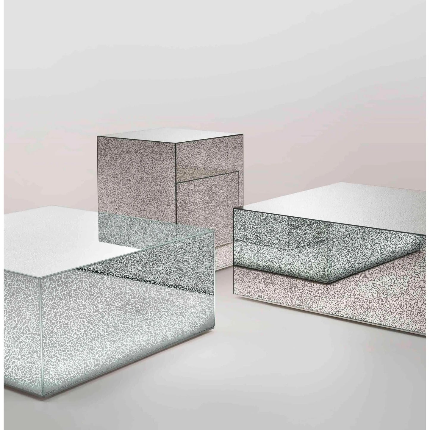 Crack Low Glass Table | Glas Italia | JANGEORGe Interior Design