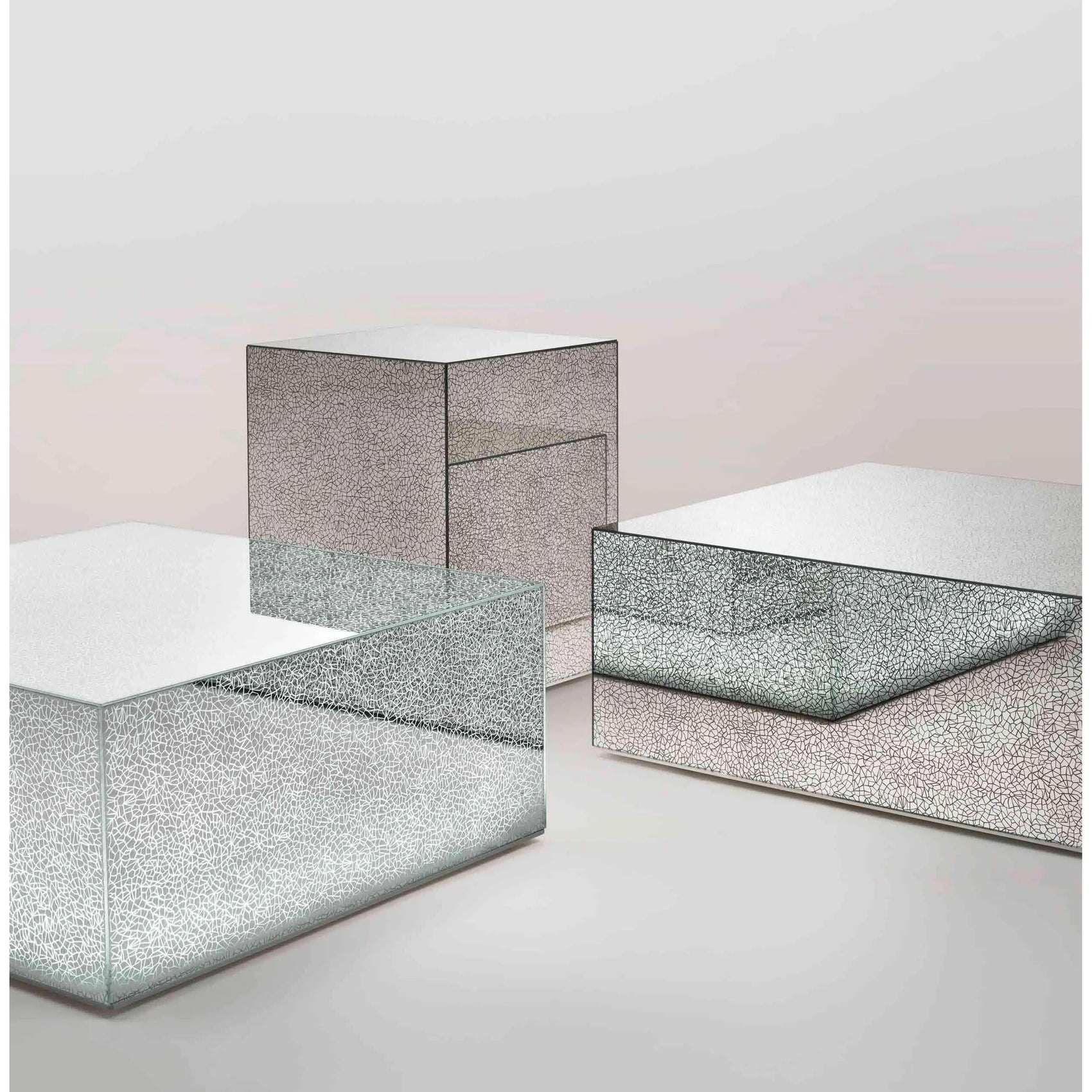Crack Low Glass Table | Glas Italia | JANGEORGe Interior Design