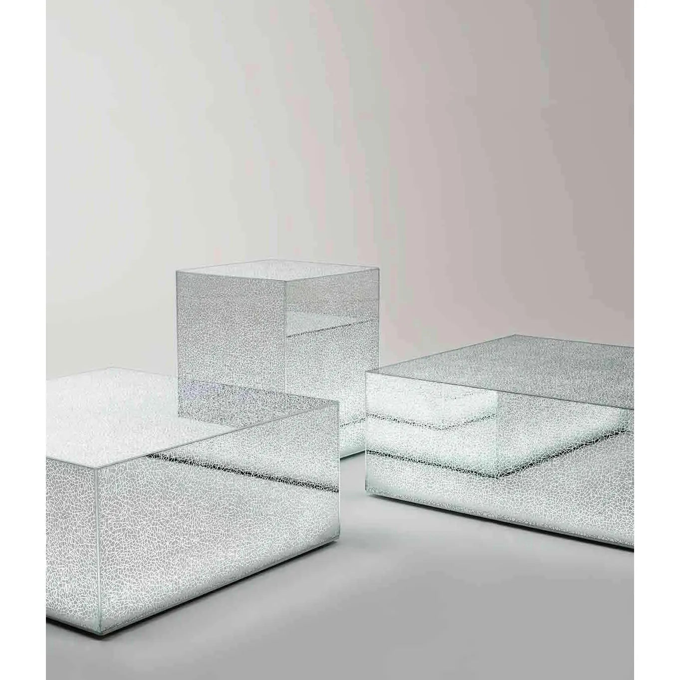 Crack Low Glass Table | Glas Italia | JANGEORGe Interior Design