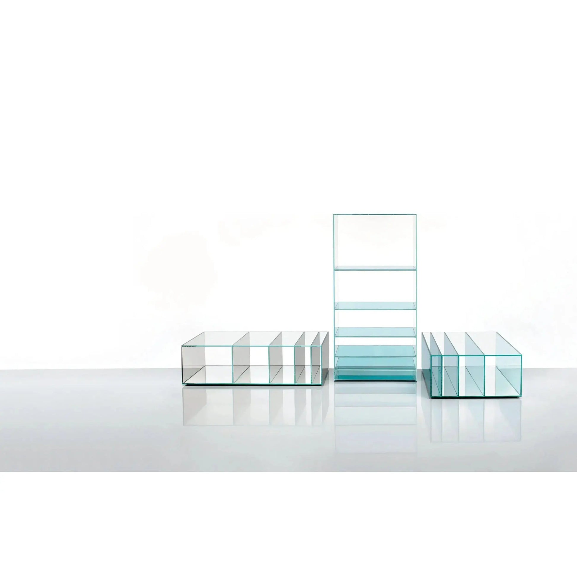 Deep Sea Low Glass Table | Glas Italia | JANGEORGe Interior Design